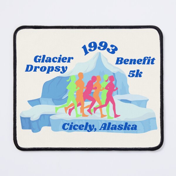 Item preview, Northern Exposure Glacier Dropsy Benefit Cicely Alaska designed and sold by SonnyBoyDesigns.
