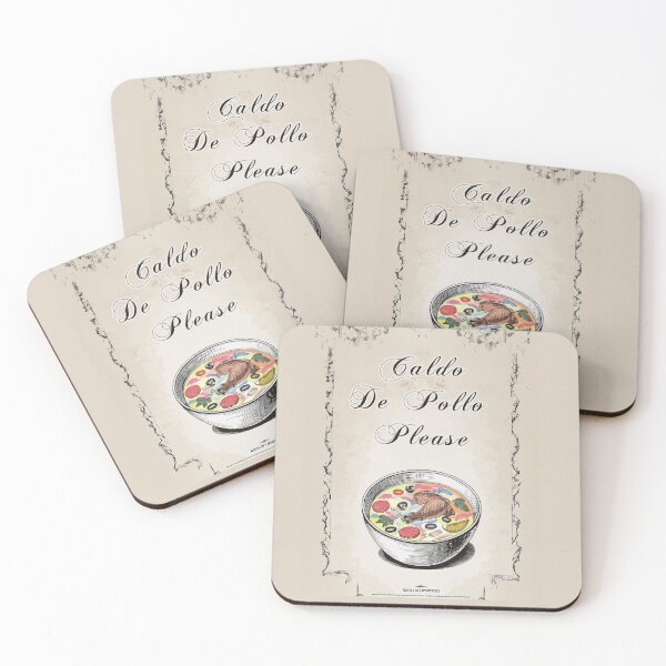 Item preview, Chicken broth please, funny spanish quotes designed and sold by La Loca.