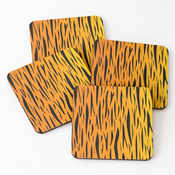 Item preview, Orange Tiger Stripes designed and sold by Sartoris Art.