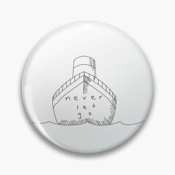 Item preview, Titanic “Never Let Go” simplistic art designed and sold by kaelyeden.