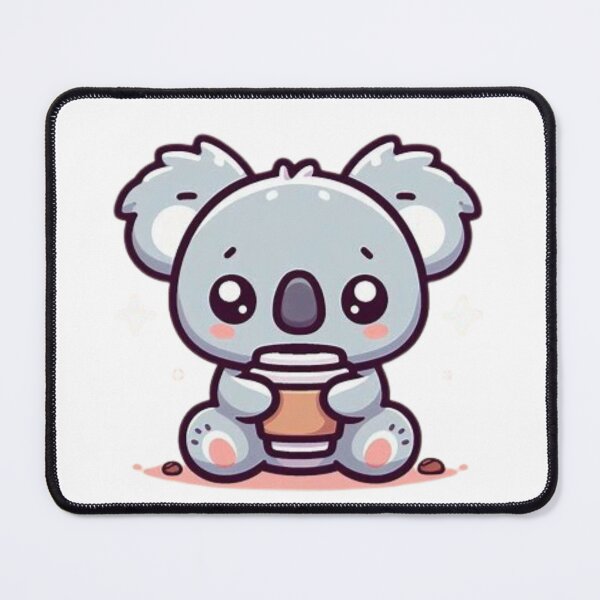 Item preview, koala bear with coffee designed and sold by Eternalski.