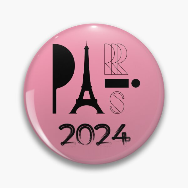 Item preview, Paris 2024 in pink designed and sold by MarigoldandLily.