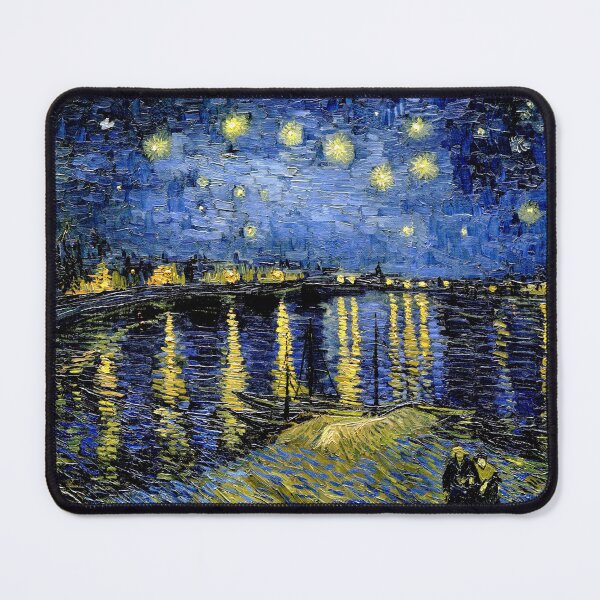 Item preview, Vincent Van Gogh Starry Night Over the Rhone 1888 designed and sold by PureVintageLove.