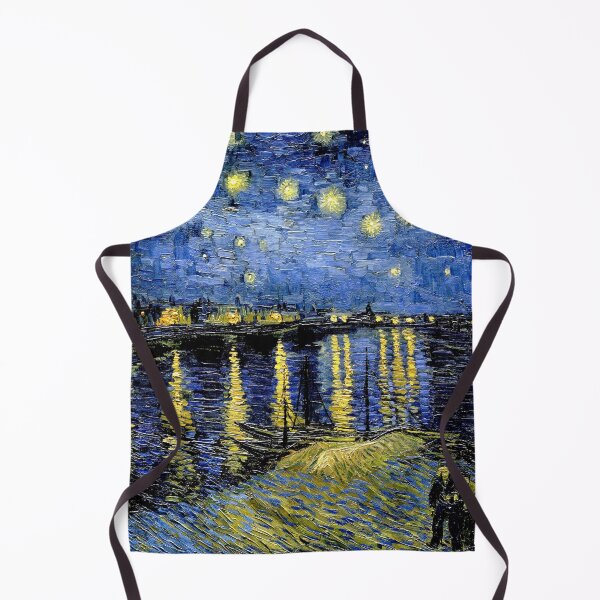 Aperçu de l'œuvre Vincent Van Gogh Nuit étoilée sur le Rhône 1888 créée et vendue par PureVintageLove.
