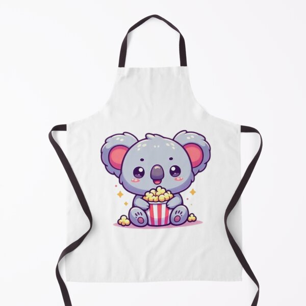 Item preview, koala bear eating popcorn designed and sold by Eternalski.