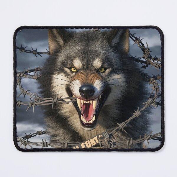 Item preview, A wolf showing his teeth, dangerous look designed and sold by TeeDesignMaster.