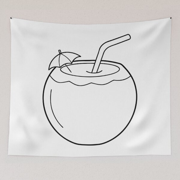 Item preview, Coconut  designed and sold by GraphicsClub.