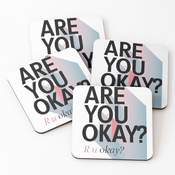 Item preview, R U OKAY _ are you okay colourful style designed and sold by RAZ1995.