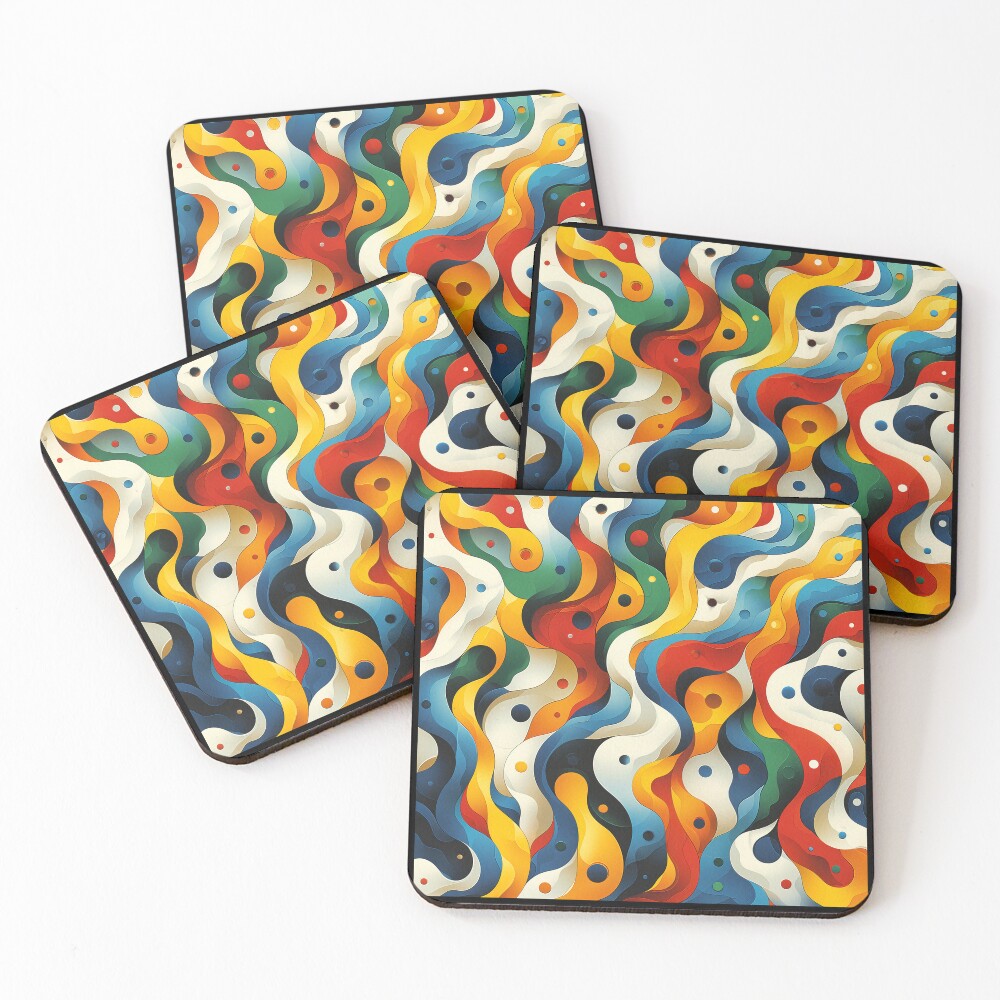 Item preview, Coasters (Set of 4) designed and sold by Print2Harbor.