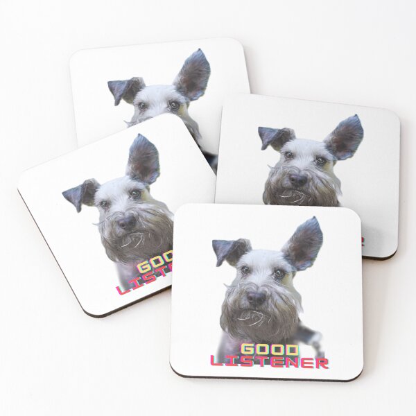 Item preview, Good Listener designed and sold by Schnauzer-Shop.