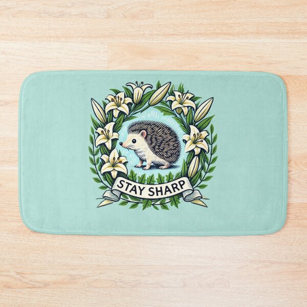 Item preview, Stay Sharp Hedgehog designed and sold by FrictionMaxxing.