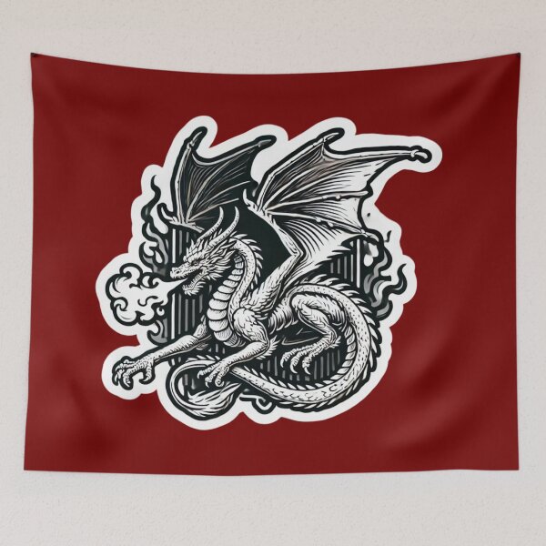 Item preview, Dragon Breathing Fire designed and sold by PinUpPizzazz.