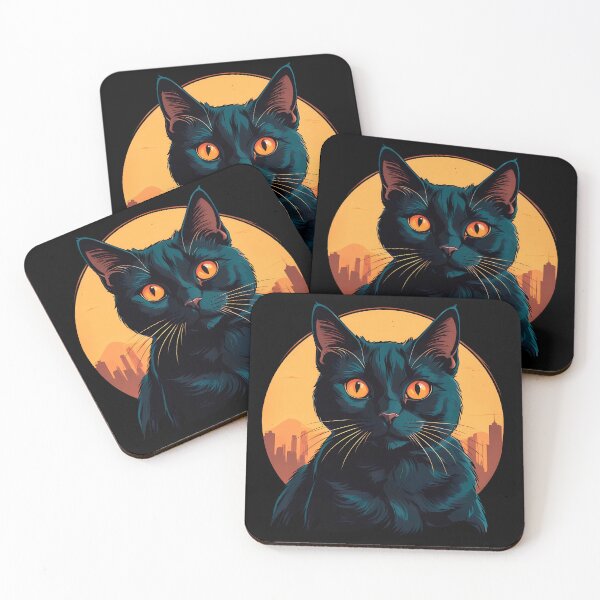 Item preview, Sunset Watcher Cat designed and sold by PureXpress.