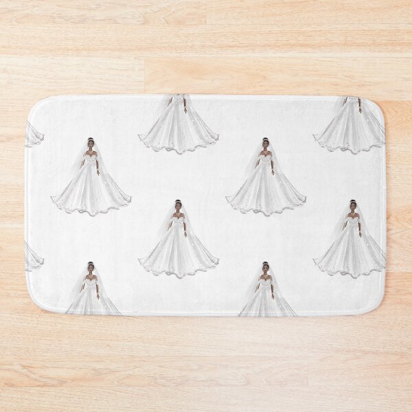 Item preview, black bride, fashion illustration designed and sold by Meghaillustrat.