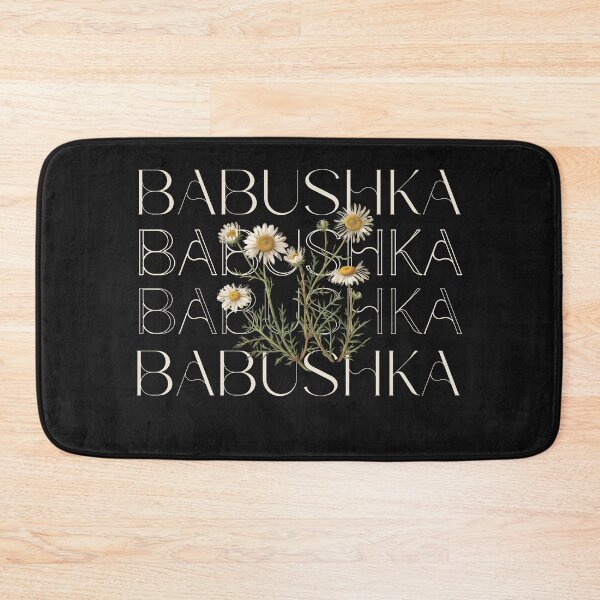Artikelvorschau, Babuschka T-Shirt Muttertag Personalisiert Großmutter Shirt Großmütter Geburtstagsgeschenk für Babuschka Russische Blume Kamille Babuschka Geschenk entworfen und verkauft von PomskysRus.