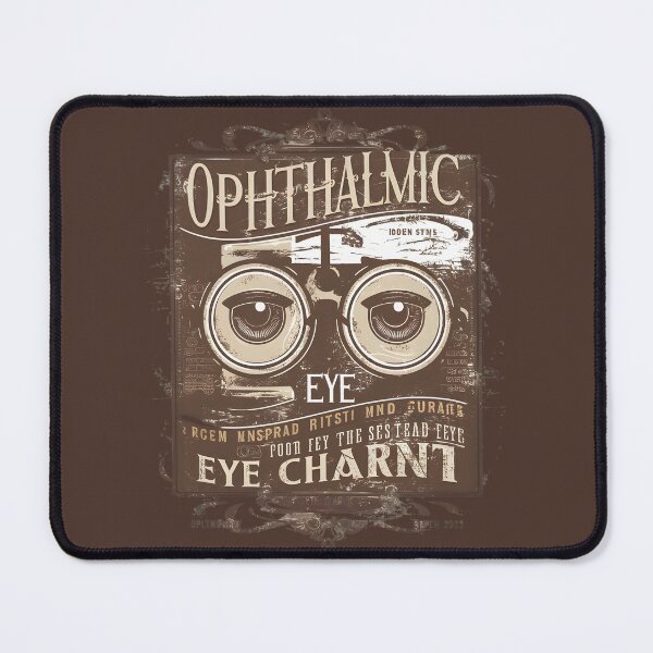 Item preview, ophthalmic technician classic eye chart designed and sold by mood-draftsman.