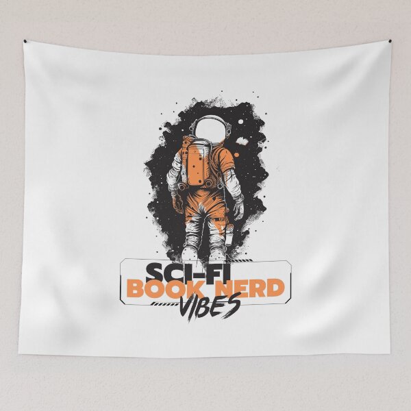 Item preview, Sci-Fi book nerd vibes designed and sold by MerytonGallery.