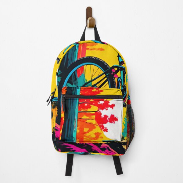 Item preview, Sunlit Trails: MTB Journey in the Woods designed and sold by GrizzlyCollective.