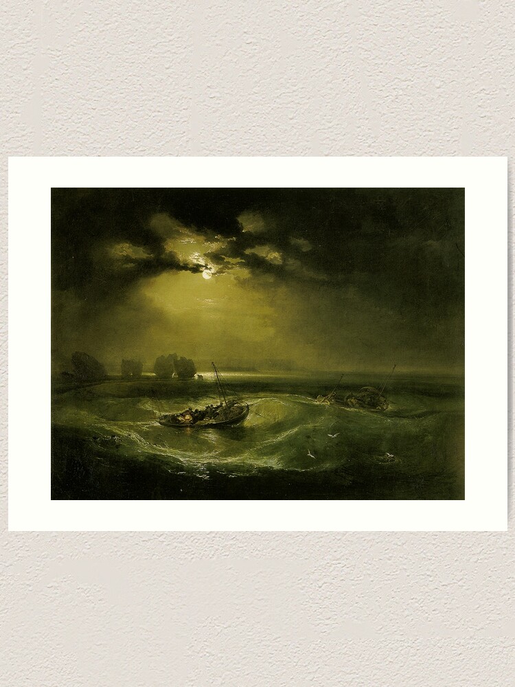 Fishermen at Sea by J. M. W. Turner