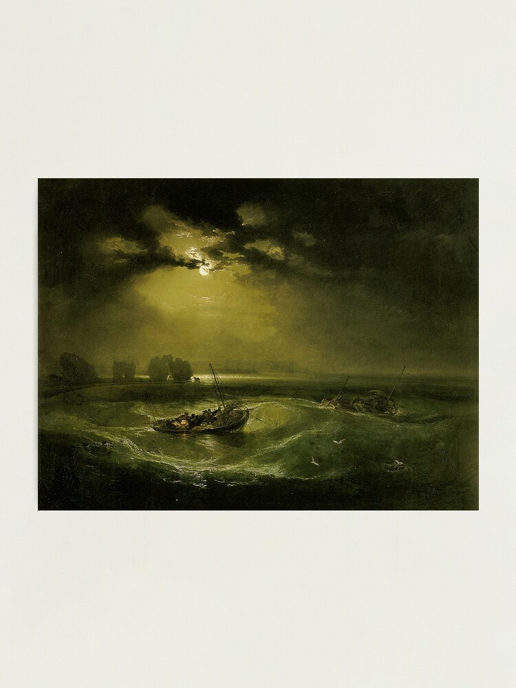 Fishermen at Sea by J. M. W. Turner