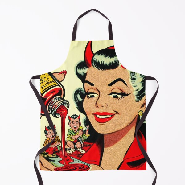 Item preview, Retro Devil Woman designed and sold by PulpVintage.