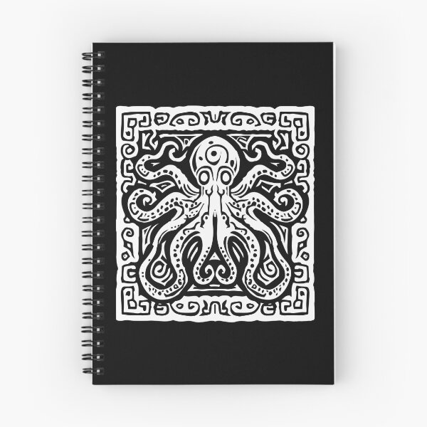 Item preview, Octopus Pattern (Black and White) designed and sold by VelvetRoom.