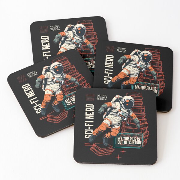 Item preview, Sci-Fi Nerd - My TBR Pile is Out of Control designed and sold by MerytonGallery.