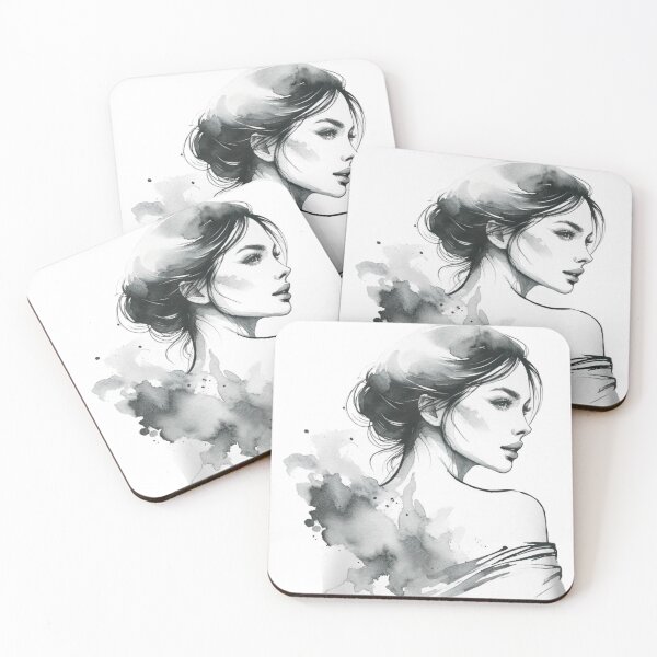 Item preview, Woman looking back  designed and sold by FusiTink.