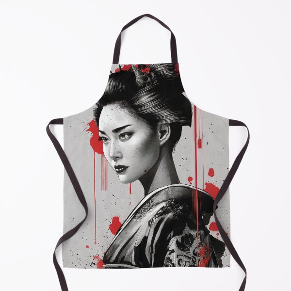 Item preview, Japanese Geisha Warrior Ink designed and sold by karsad.