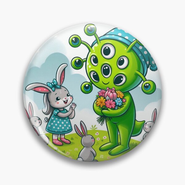 Item preview, Intergalactic Bunny Encounter designed and sold by LaraCreativeArt.