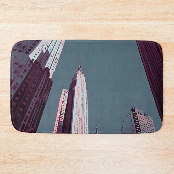 Item preview, Skyscraper Heights: Street-Level Perspective designed and sold by GrizzlyCollective.