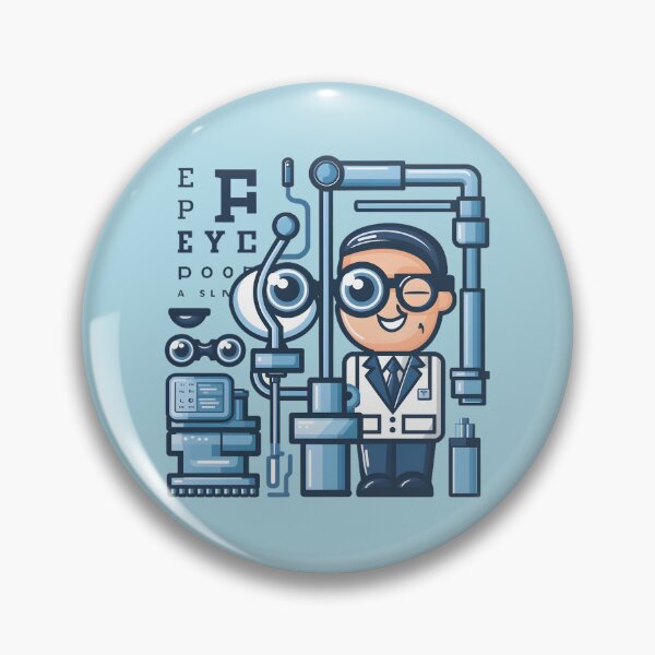 Item preview, ophthalmic technician eye test designed and sold by mood-draftsman.