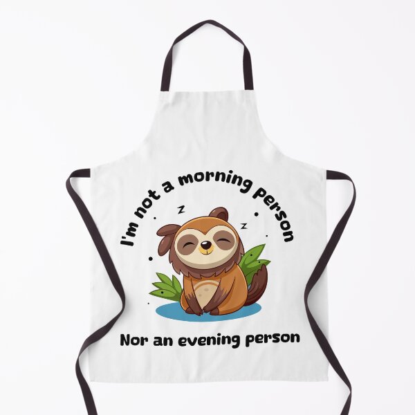 Item preview, I'm not a morning person nor an evening person designed and sold by BelleRiviera.
