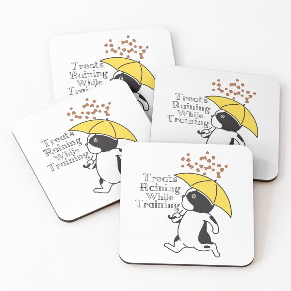 Item preview, Raining Treats Yellow designed and sold by Home Run Canine Coaching Merch.