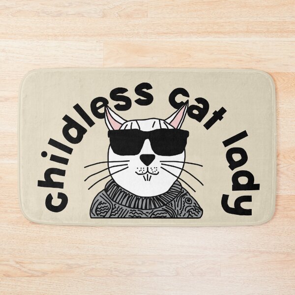 Item preview, Cool Childless Cat Lady designed and sold by ellenhenry.