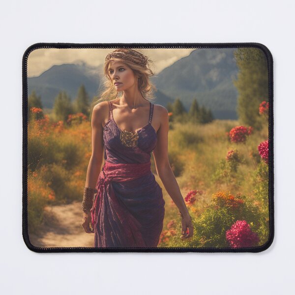Item preview, The girl in the meadow designed and sold by vatisa.