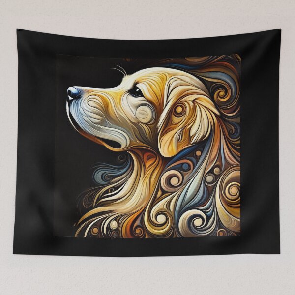 Item preview, Golden Retriever - Reflection of Loyalty designed and sold by LegademaArt.