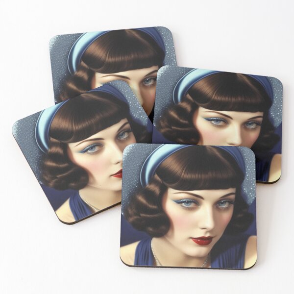 Item preview, 1920's Glam Fashion Lady Art designed and sold by TheDarkWardrobe.