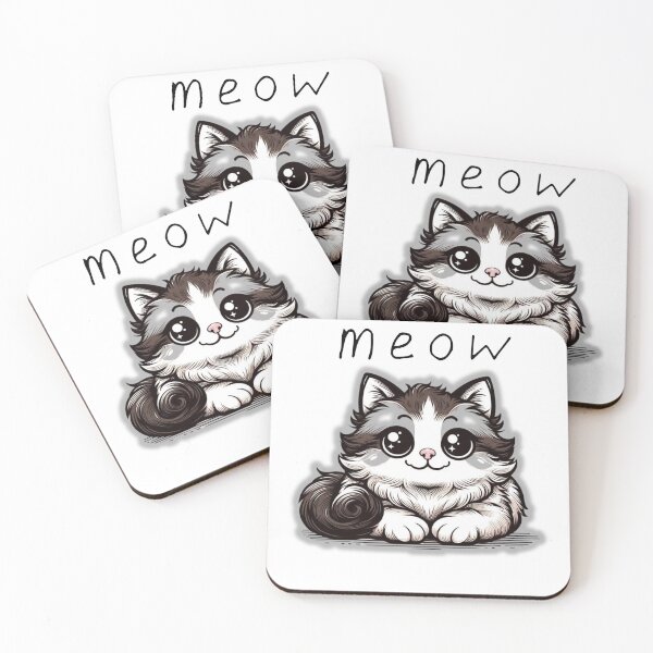 Aperçu de l'œuvre cute Balinese Cat stickers,Cat Illustration créée et vendue par fou-design.