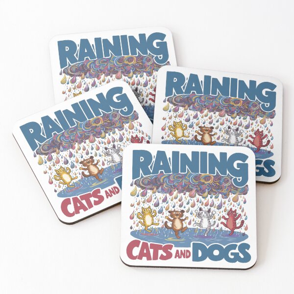 Item preview, Raining Cats and Dogs No.3 designed and sold by Gentle40Winks.