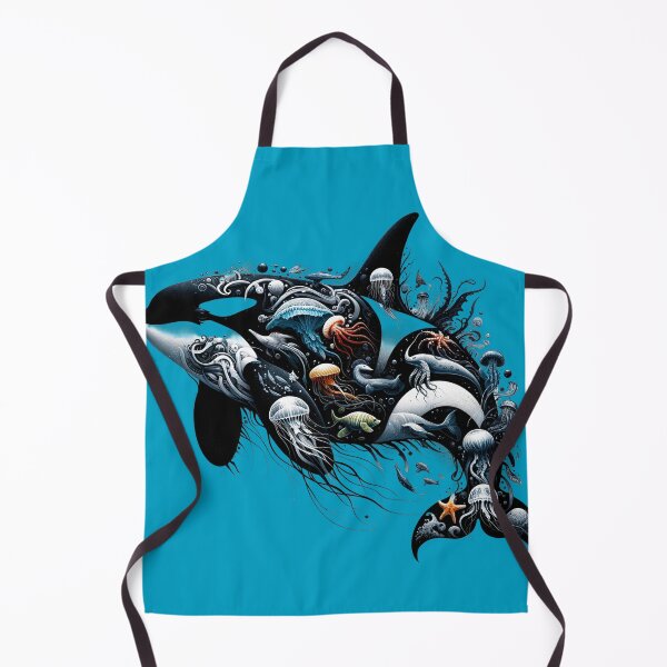 Item preview, Impressive Orca Fusion With Sea Life Design designed and sold by SandbarTees.