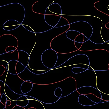 Artwork thumbnail, Fun Line Abstract by TizzyMiller