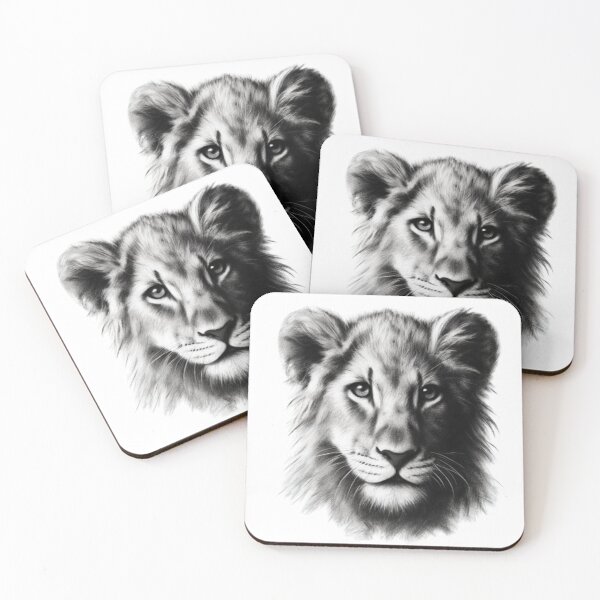 Item preview, young lion designed and sold by FusiTink.