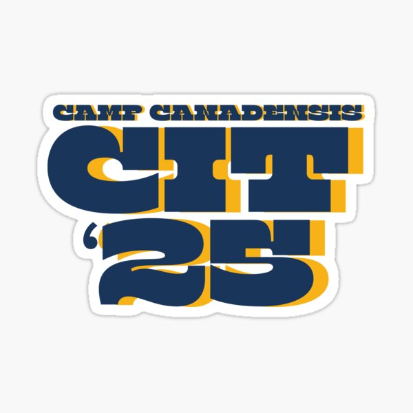 Artikel-Vorschau von Camp Canadensis CIT '25, designt und verkauft von CampStickerSpot.