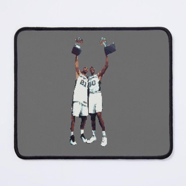 Item preview, David Robinson and Tim Duncan designed and sold by pixelsports2.