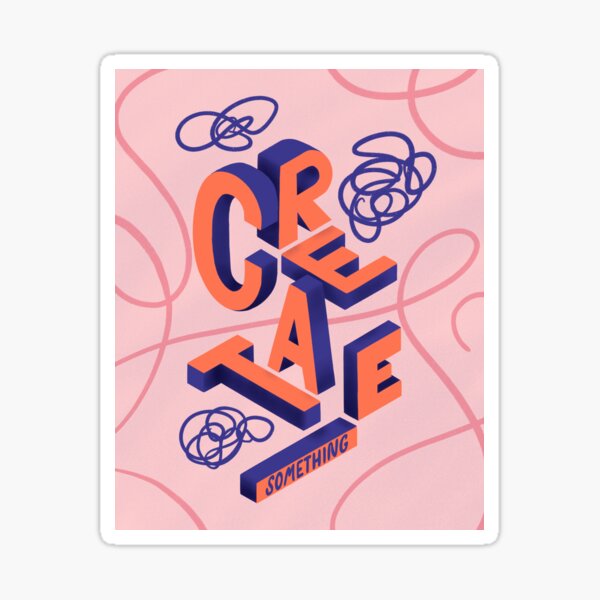 Item preview, Create Something designed and sold by frankenstipple.