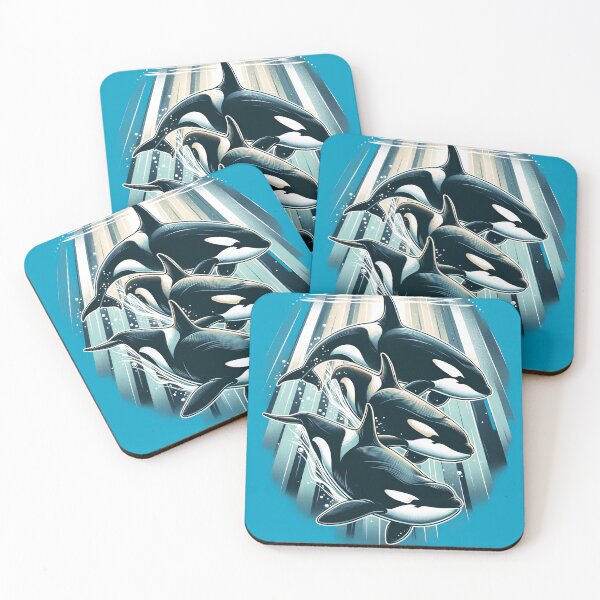 Item preview, Striking Standard Orca Pod Design: Champion of Ocean Conservation designed and sold by SandbarTees.