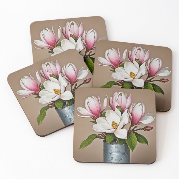 Item preview, Magnolia Blossoms in a Tin Can designed and sold by BougieSouthern.