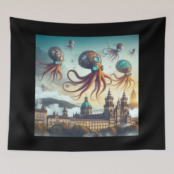 Item preview, Compostela Pulpo 1 designed and sold by Sybille-Yates.