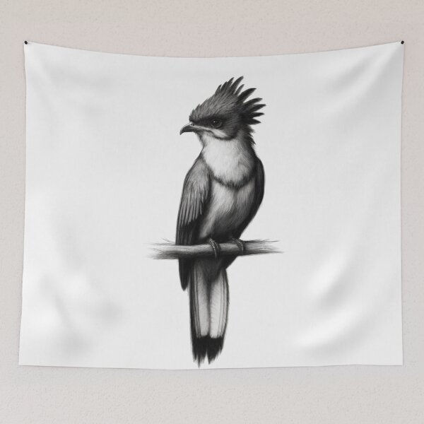 Item preview, charcoal bird designed and sold by FusiTink.